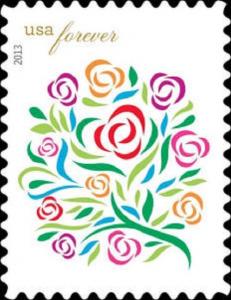 2013 46c Where Dreams Blossom, Flowers Scott 4764 Mint F/VF NH