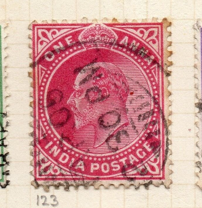 India 1902-11 Ed VII Early Issue Fine Used 1a. 271761