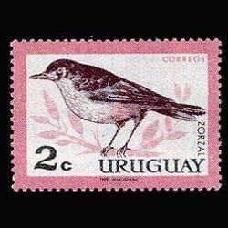 URUGUAY 1963 - Scott# 695 Bird 2c NH