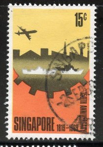 Singapore # 101, Used.
