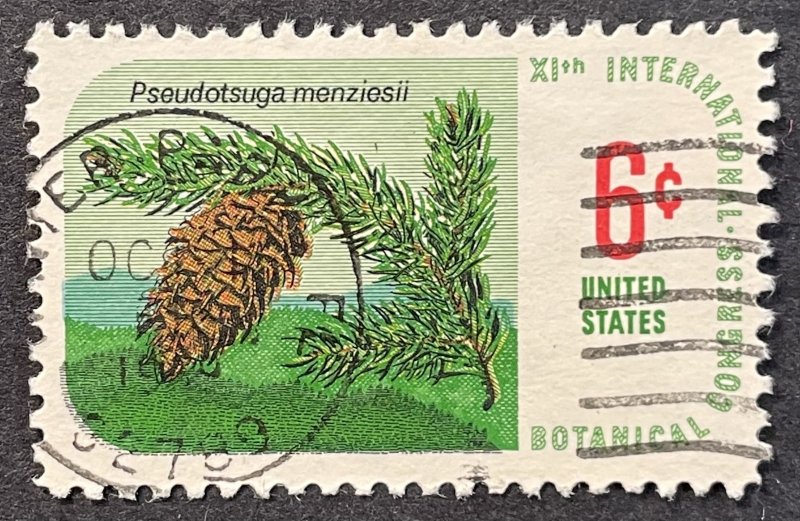 US #1376 Used F/VF 6c Botonical Congress - Pseudotsuga Menziesii 1969 [B60.8.4]