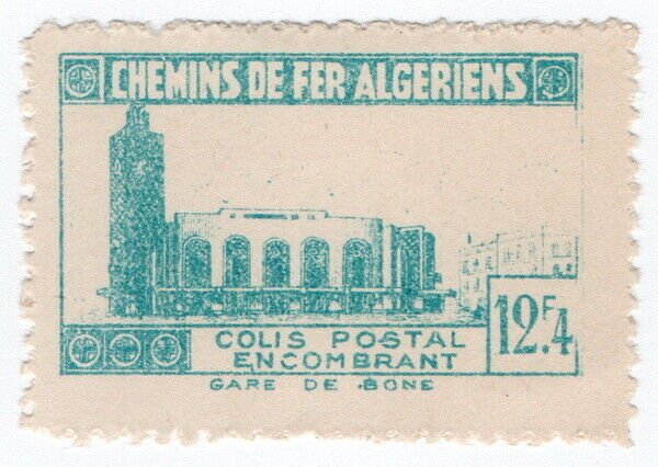 (I.B) France Colonial Railway : Algeria Chemins de Fer 12.4F