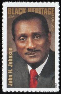 SC#4624 (45¢) Black Heritage Series: John H. Johnson (2012)