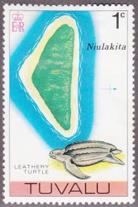 Tuvalu 23 Map of Niulakita 1976