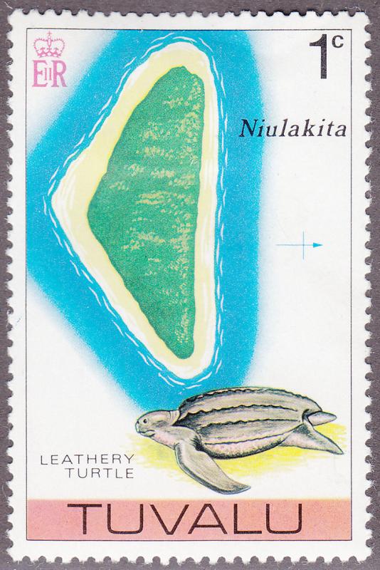 Tuvalu 23 Map of Niulakita 1976
