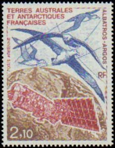 French Southern & Antarctic Territory #C114, Complete Set, 1991, Birds, Space...