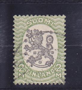 Finland  Scott#  104  Used