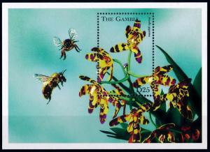 [67114] Gambia 1998 Flora Flowers Blumen Souvenir Sheet MNH