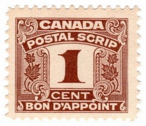 (I.B) Canada Revenue : Postal Scrip 1c