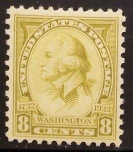 713 MNH 8c Washington - 4975