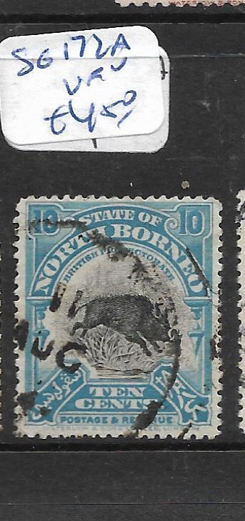 NORTH BORNEO  (P0306B)  10C BOAR SG 172A    VFU