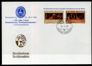 Liechtenstein 804-805 Europa U/A FDC