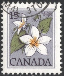 Canada SC#787 15¢ Canada Violet (1979) Used