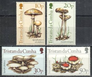 Tristan Da Cunha 1984 Sc#352/355 MUSHROOMS-FUNGI Set (4) MNH