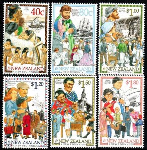 New Zealand #1492-7 MNH CV $8.30 (X4853)