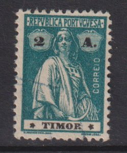 Timor  #176 used  1922  Ceres   2a  Perf. 12 x 11 1/2