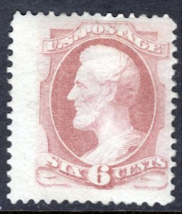 #186 Mint OG, F-VF, Wide stamp (CV $900 - ID25585) - Joseph Luft