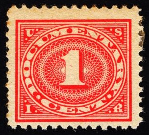 US R228 MH VF 1 Cent Documentary Stamp