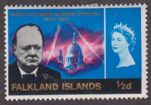 Falkland Islands 158 Sir Winston Churchill 1966