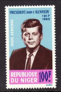 Niger C44 Kennedy MNH VF