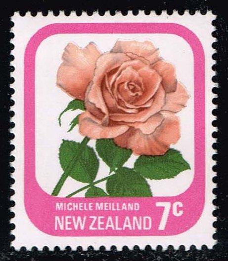 New Zealand #590a Michele Meilland Rose; MNH (0.70)