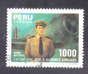 PERU SC# 843 USED 1000L 1985