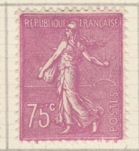 France Sower 1924-32 75c Type I Variety Broken 5MH* Stamp A25P43F19696-