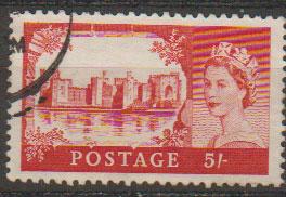 Great Britain SG 596 Used  De La Rue printing