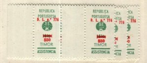 Timor Scott RA21, RA23, RA25 Mint NH gutter pairs [TH35]