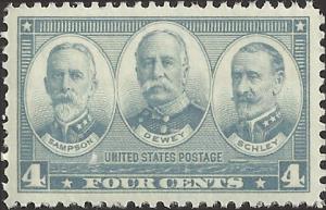 # 793 MINT NEVER HINGED THREE ADMIRALS