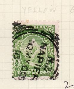 New Zealand 1900-01 Early Issue Fine used Shade 1/2d. 285252