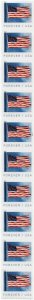 Scott #5342 US Flag Plate # Coil (PNC) of 10 Forever Stamps - MNH P#B2222