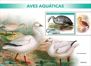 Guinea-Bissau - 2022 Water Birds, Goose - Stamp Souvenir Sheet - GB220215b