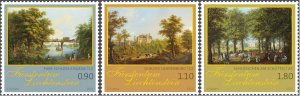 Liechtenstein 2022 MNH Stamps Castles and Palaces Art Paintings Parks