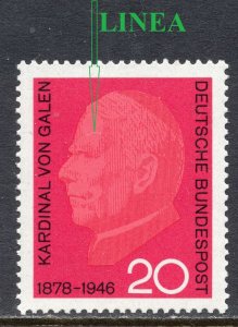 106 - GERMANY 1966- Kardinal Von Galen - ERROR - MNH