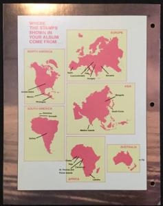 1984 USPS Soccer Stamp /Football Collecting Kit & **30 Worldwide stamps**