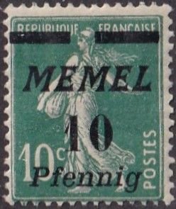 Memel #52 Mint