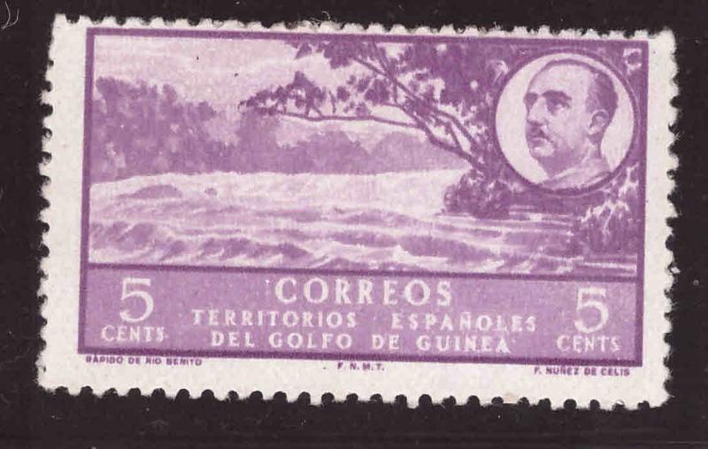 SPANISH Guinea Scott 306 MH* stamp