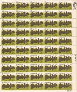 US Stamp 1968 6c Father Marquette - 50 Stamp Sheet - Scott #1356