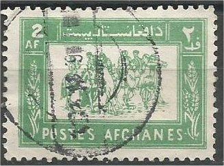 AFGHANISTAN, 1961, used 2af, Buzkashi, Scott 552