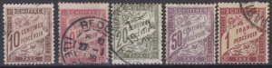 France 1882+ Postage Due Stamps 5 Items