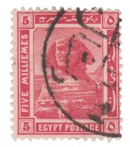 EGYPT. SCOTT # 54. YEAR 1914. USED. # 3