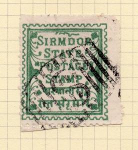 Indian States Sirmoor 1892 Early Issue Fine Used 194717