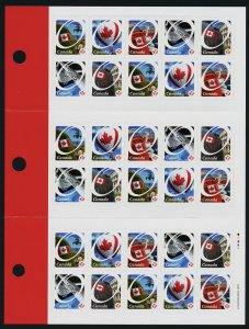 Canada 2423b Booklet BK440 MNH Canadian Pride, Helicopter, Balloon, Space