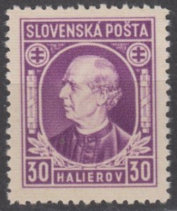 Slovakia Scott #29 1939 MH