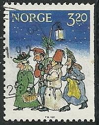 Norway - 1000 - Used  - SCV-0.20