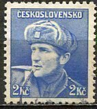 Czechoslovakia; 1945: Sc. # 282: Used Single Stamp