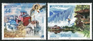 0484 SERBIA 2012 - Europa - Visit Serbia - MNH Set