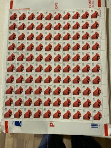 US Sheet MNH #2480  30c Cardinal  ,  2480
