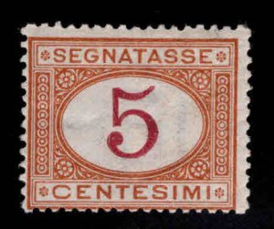 ITALY Scott J5 MH*  Postage due